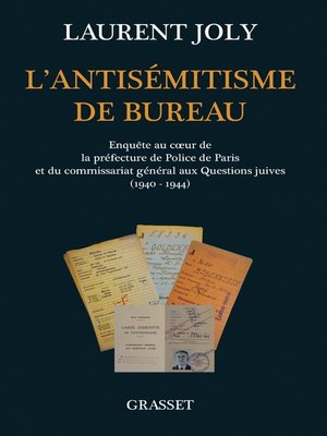 cover image of L'antisémitisme de bureau
